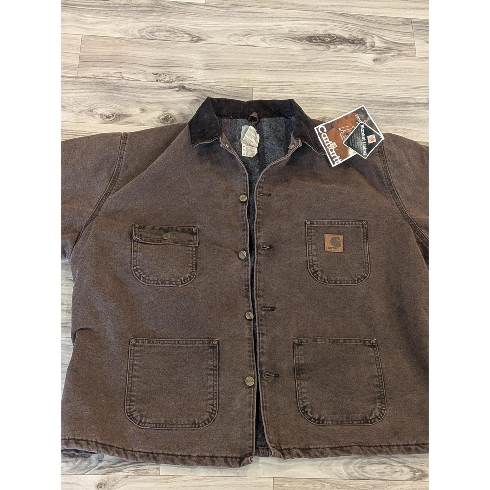 Vintage 2002 Carhartt C02 CHT Dukes of Hazzard Chore Coat NWT XXL USA